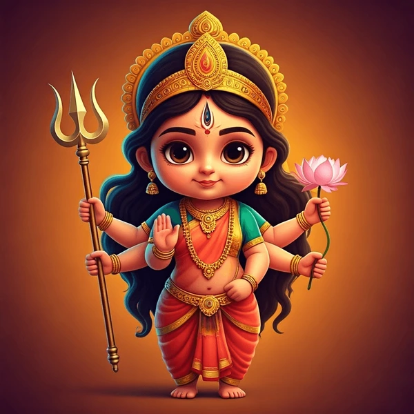 Family tree of Lord Ganesha showing Shiva, Parvati, Kartikeya, Ashoka Sundari, Jyoti, Mansa, Ganesha with Riddhi, Siddhi, and their children Shubh and Labh